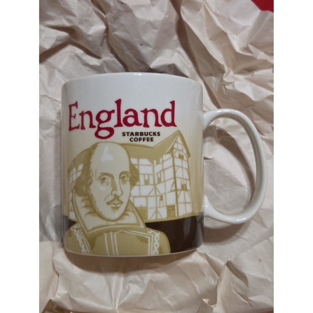 Starbucks England Icon Collectors 16 fl oz Ceramic Coffee Mug 2012